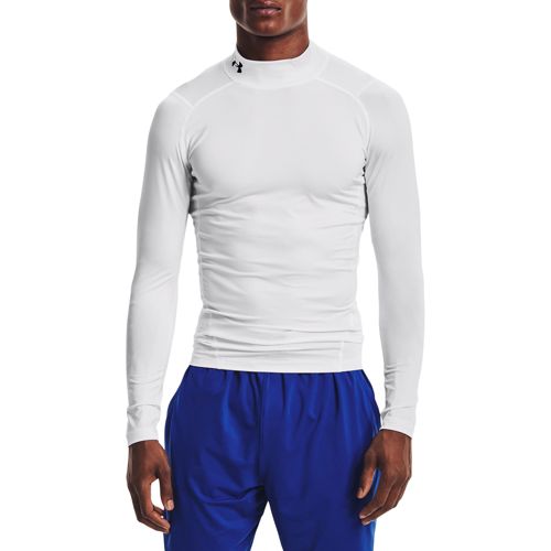 Under Armour Men's HeatGear Mock Neck Long Sleeve Compression Shirt