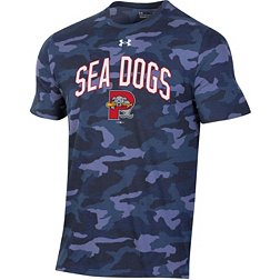 Under Armour Men's Portland Sea Dogs Navy Camo Performance T-Shirt