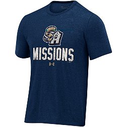 Under Armour Men's San Antonio Missions Navy All Day T-Shirt