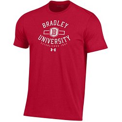 Under Armour Men's Bradley Braves Red Performance Cotton T-Shirt