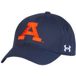 Under Armour Men's Auburn Tigers Blue OTS Slouch Adjustable Hat