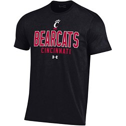 Under Armour Men's Cincinnati Bearcats Black Performance Cotton T-Shirt