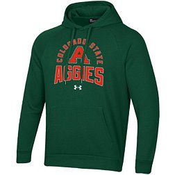 Under Armour Men's Colorado State Rams Forest Green Fleece Pullover Hoodie