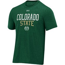 Under Armour Men's Colorado State Rams Green All Day Tri-Blend T-Shirt