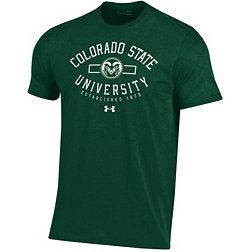 Under Armour Men's Colorado State Rams Forest Green Performance Cotton T-Shirt