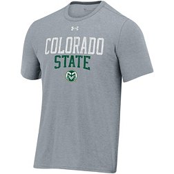 Under Armour Men's Colorado State Rams Grey All Day Tri-Blend T-Shirt