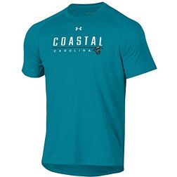 Under Armour Men's Coastal Carolina Chanticleers Teal Tech T-Shirt