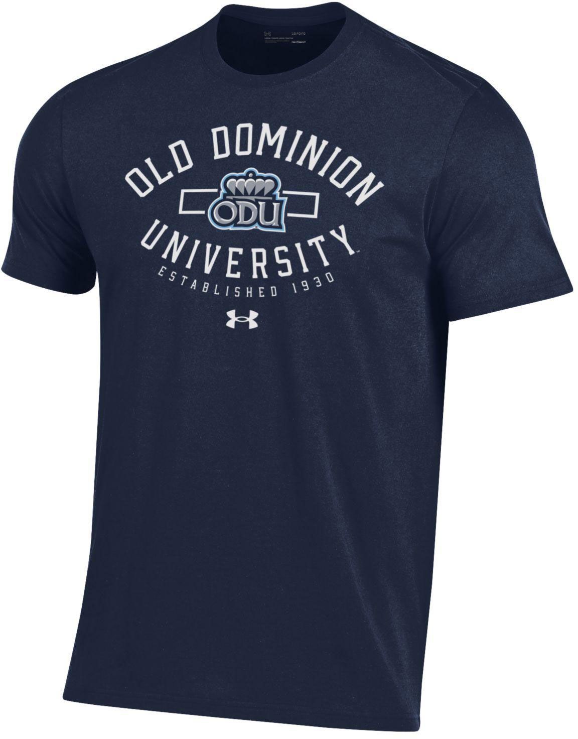 Under Armour Men's Old Dominion Monarchs Blue Performance Cotton T-Shirt