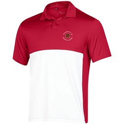 Under Armour Men's Maryland Terrapins Red Color Block Polo