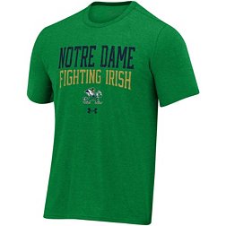 Under Armour Men's Notre Dame Fighting Irish Green All Day Tri-Blend T-Shirt