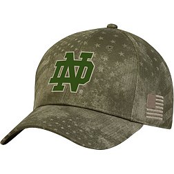 Under Armour Men's Notre Dame Fighting Irish Olive Freedom Adjustable Hat