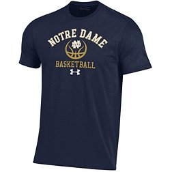 Under Armour Men's Notre Dame Fighting Irish Basketball Navy T-Shirt