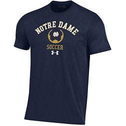 Under Armour Men's Notre Dame Fighting Irish Soccer Navy T-Shirt