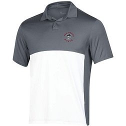 Under Armour Men's New Mexico State Aggies Grey Colorblock Polo
