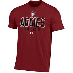 Under Armour Men's New Mexico State Aggies Crimson Performance Cotton T-Shirt