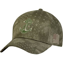 Under Armour Men's Navy Midshipmen Olive Freedom Adjustable Hat