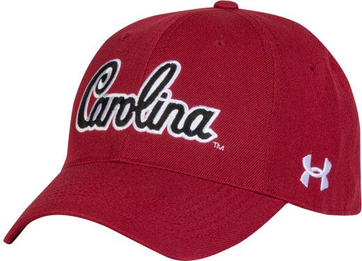 Under Armour Men's South Carolina Gamecocks Garnet OTS Slouch Adjustable Hat