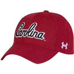 Under Armour Men's South Carolina Gamecocks Garnet OTS Slouch Adjustable Hat