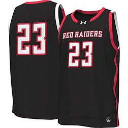 Under Armour Men's Texas Tech Red Raiders #23 Black Replica Basketball Jersey
