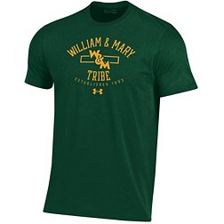 Under Armour Men's William & Mary Tribe Forest Green Performance Cotton T-Shirt