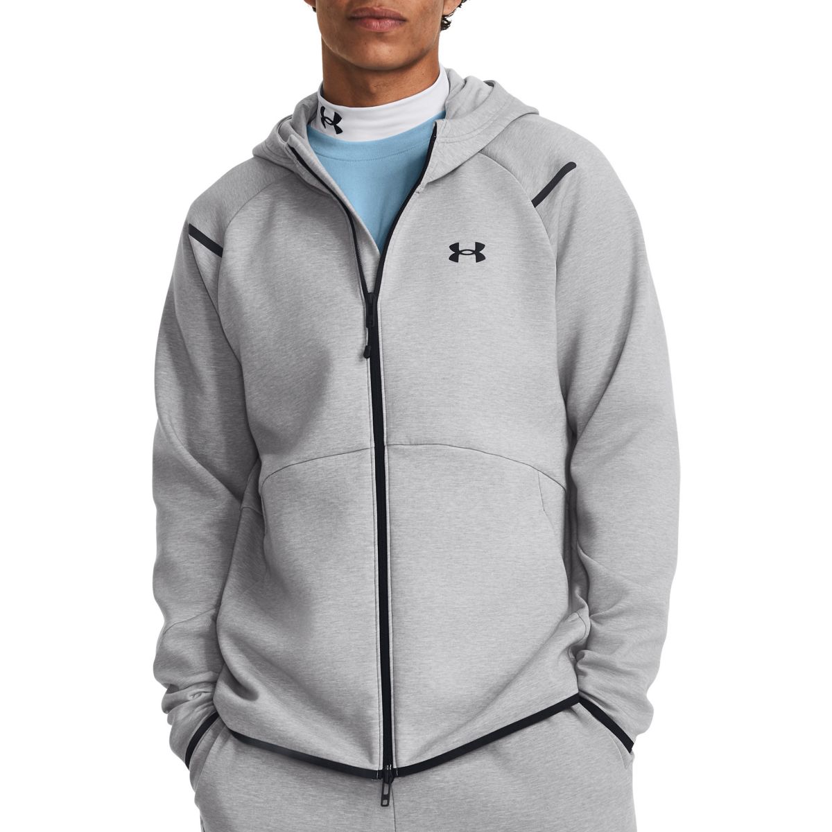 Icebreaker Men's Merino Quantum Hybrid Long Sleeve Full Zip Hoodie