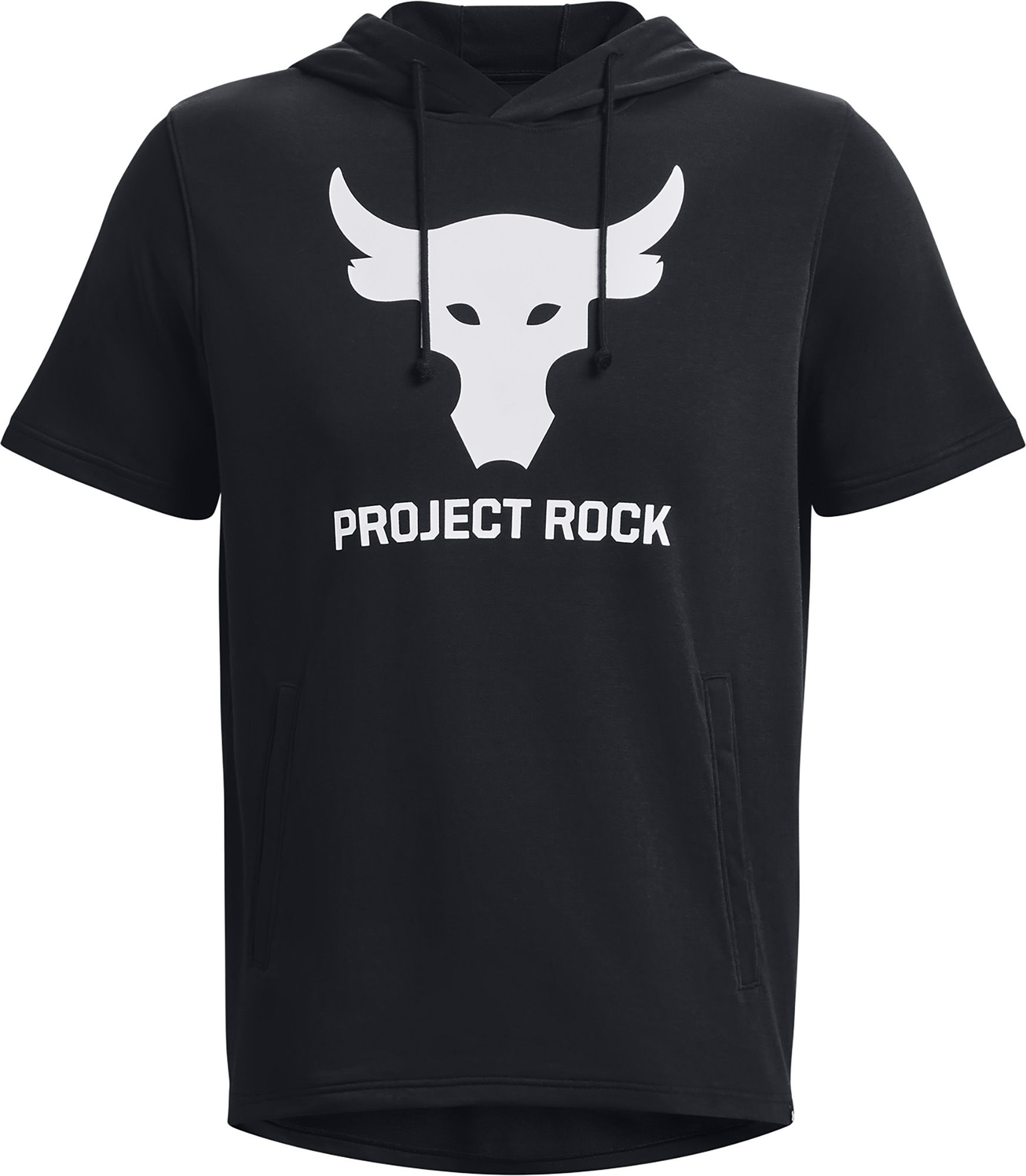 Under Armour Men's Project Rock Terry Short Sleeve Hoodie