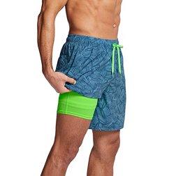 Under Armour Men's Palm Sketch Competition Volley Boardshorts
