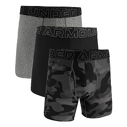Under Armour Men's Performance Tech Novelty 6” Boxer Briefs – 3 Pack