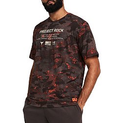 Under Armour Men's Project Rock Veterans Day Short Sleeve Printed T-Shirt