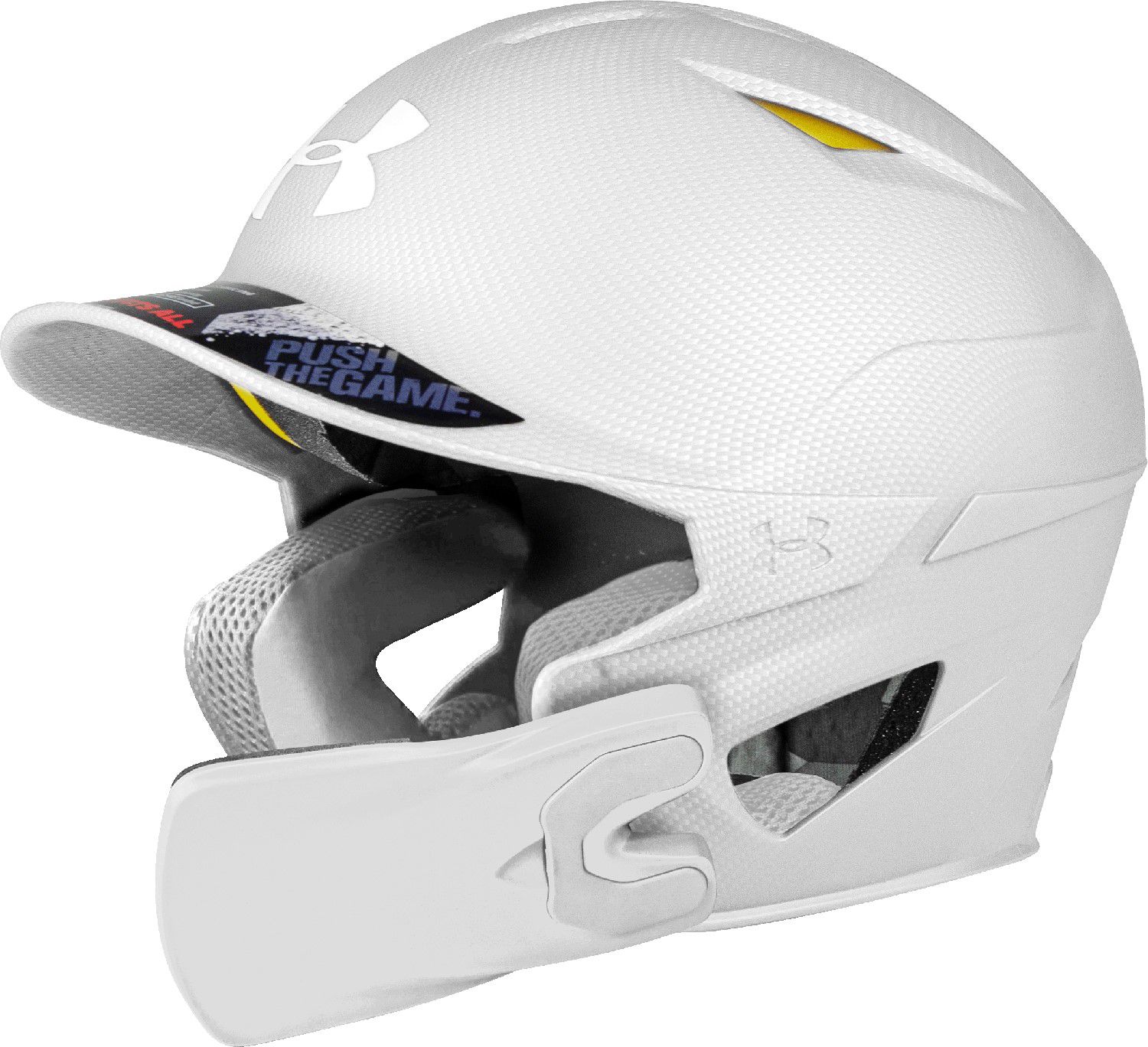 Under Armour Senior Converge Shadow Matte Baseball Batting Helmet w/ Adjustable Jaw Guard