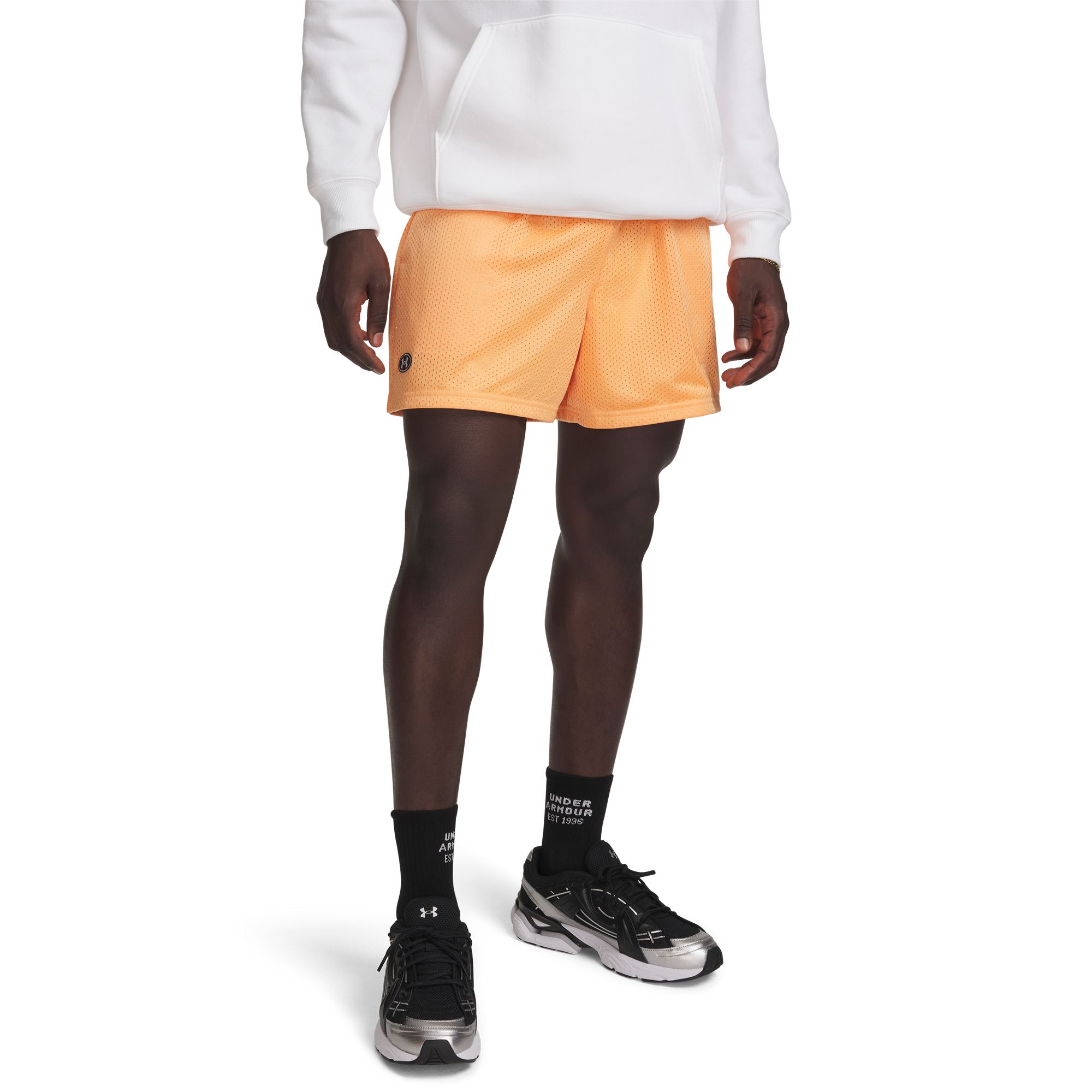 Orange Bloc/White