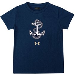Under Armour Toddler Navy Midshipmen Navy Mascot T-Shirt