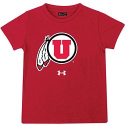 Under Armour Toddler Utah Utes Crimson Mascot T-Shirt