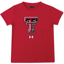 Under Armour Texas Tech Red Raiders Slam Dunk Youth Long Sleeve T-Shirt in Black, Size: XL, Sold by Red Raider Outfitters
