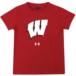 Under Armour Toddler Wisconsin Badgers Red Mascot T-Shirt
