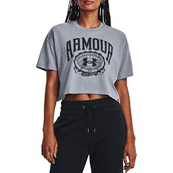 Under Armour Women's Boxy Graphic Short Sleeve Crop Top