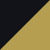 Black/Metallic Gold/White