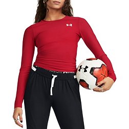 Under Armour ColdGear Infrared Long-Sleeve Hoodie for Ladies - Cinna  Red/Mocha Rose - XXL