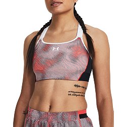 Multicolour Padded Sports Bra, crazy print sports bra. Running bra