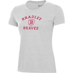 Under Armour Women's Bradley Braves Silver Heather Pennant T-Shirt
