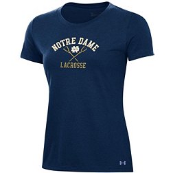 Under Armour Women's Notre Dame Fighting Irish Lacrosse Navy T-Shirt