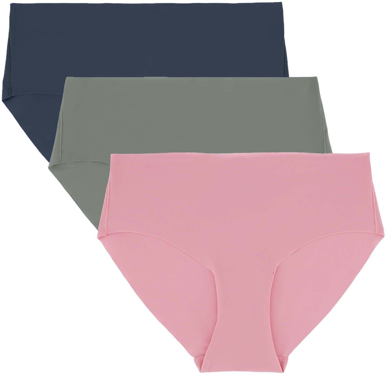 Under Armour Women's Pure Stretch No Show Hipster Underwear - 3 Pack