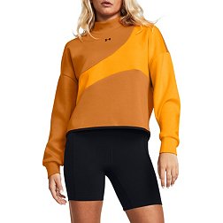 Under Armour Women's Unstoppable Fleece Cropped Crew