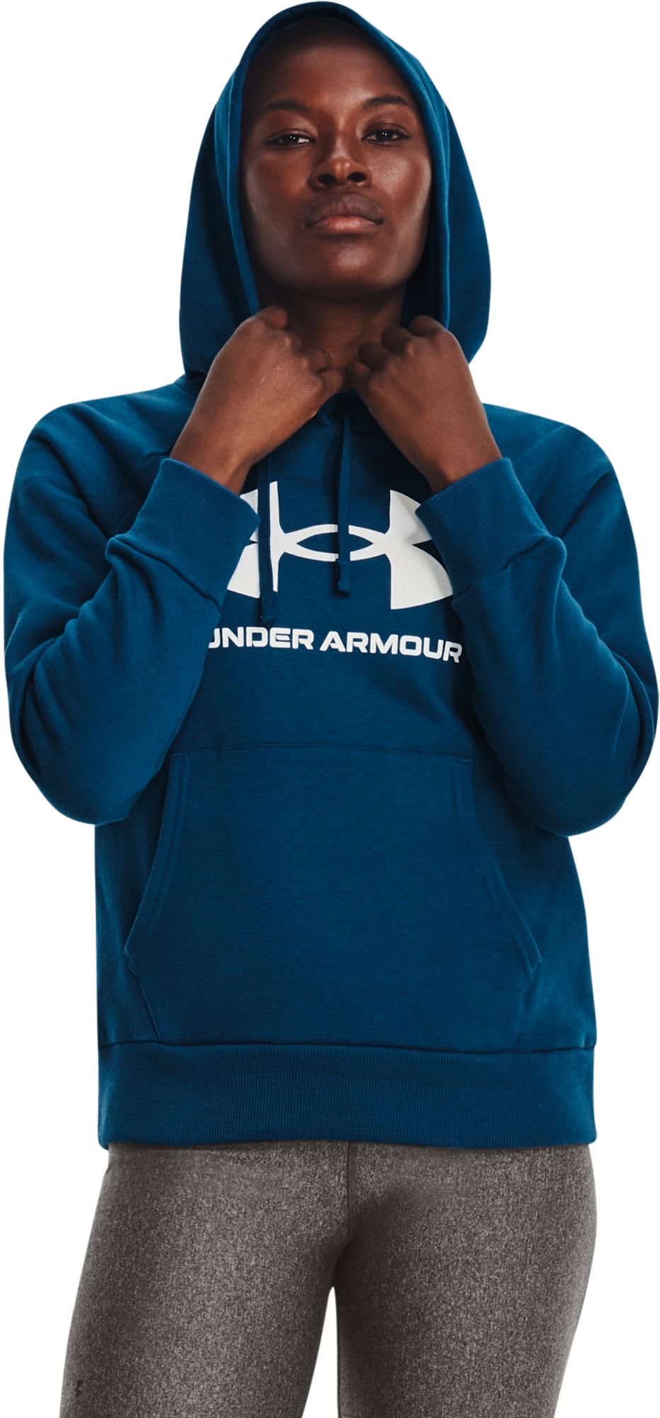 Under Armour Women's Rival Fleece Big Logo Hoody