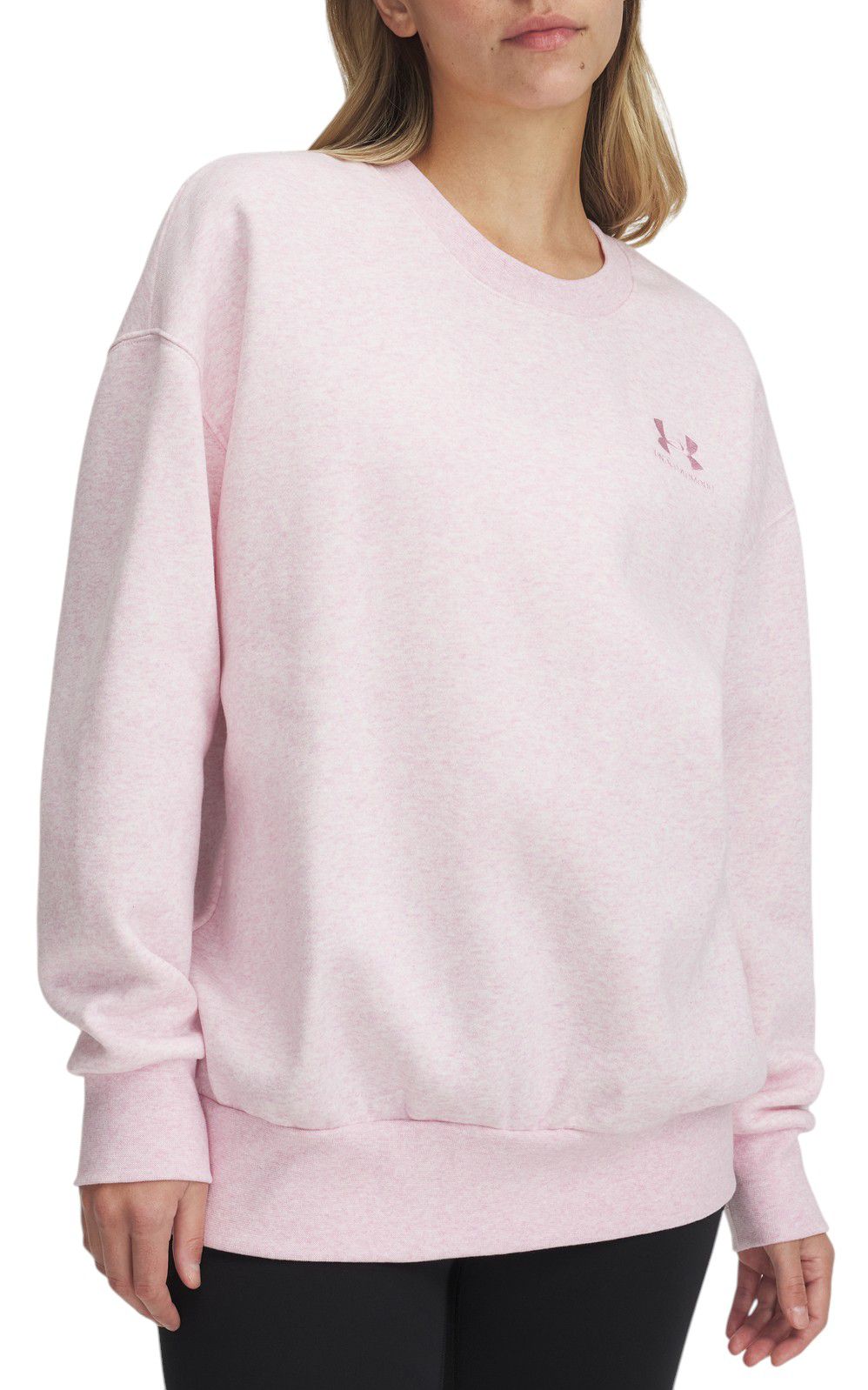 Under Armour Women's Icon Fleece Oversized Crew