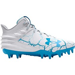 Under Armour Kids' Blur Smoke Suede Select AA MC Football Cleats