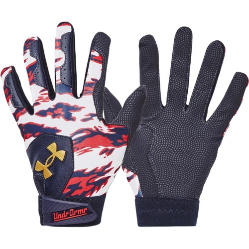 アンダーアーマー キッズ バッティンググローブ Under Armour Youth Harper Hustle Batting Gloves - Red Under Armour Youth Harper Hustle Batting Gloves | Dick's Sporting