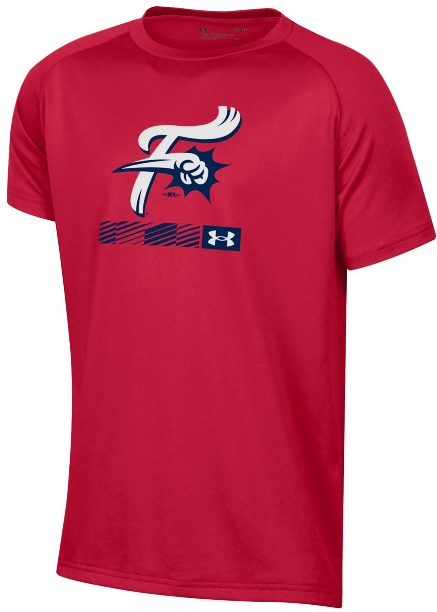 Under Armour Youth Reading Fightin Phils Carbon Performance T-Shirt