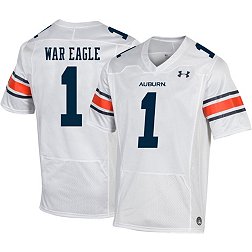 Under Armour Youth Auburn Tigers #1 White Replica Football Jersey