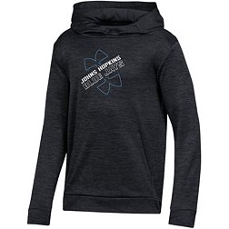 Under Armour Youth Johns Hopkins Blue Jays Black Fleece Pullover Hoodie